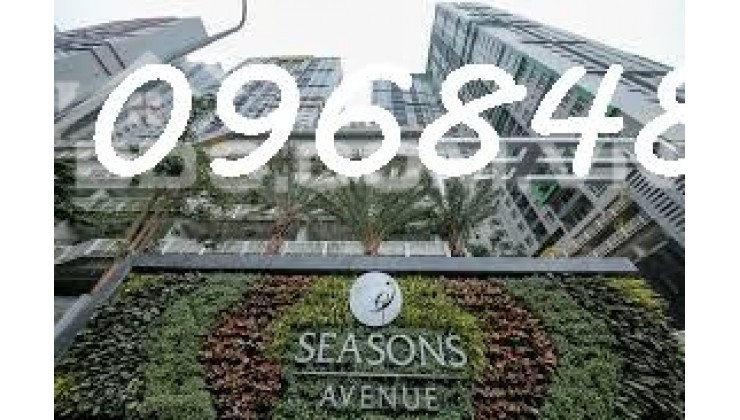 Bán căn góc 134m tòa S4 chung cư Seasons Avenue, Mỗ Lao thiết kế 4 PN, 2 WC 2 logia giá tốt nhất thị trường